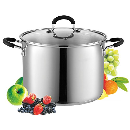 Stock Pot 8 Quart/7.6 Litres