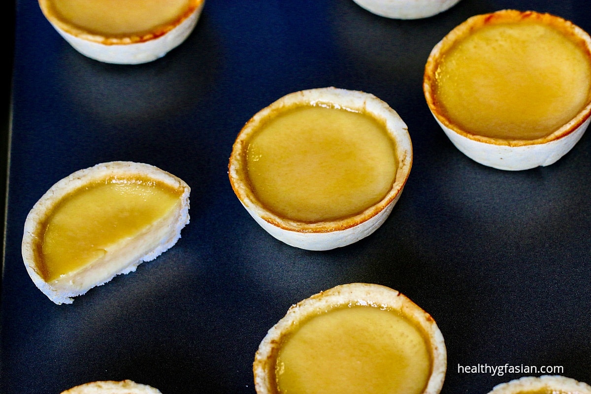 Chinese Egg Tarts (Hong Kong Style) Gluten Free