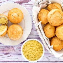 Vegan Pandan Kaya Buns (Coconut Jam Buns) Gluten Free