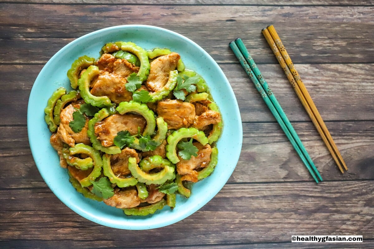 Chicken and Bitter Melon Stir Fry Gluten Free