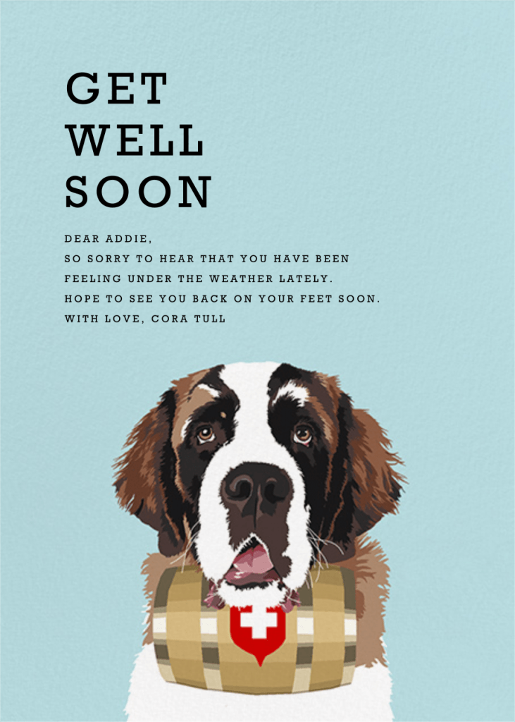 Paperless Post Review Hannah Berman Saint Bernard